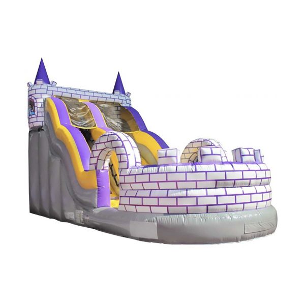 Le toboggan gonflable château de princesse est un choix parfait pour les fêtes, les événements estivaux mais aussi les parcs d'attractions.